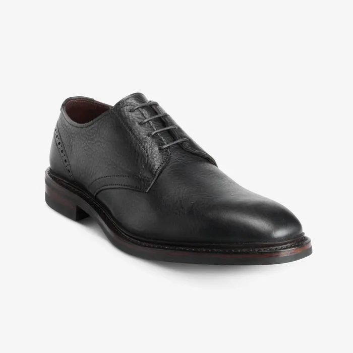 Allen Edmonds Mackenna PlainToe Blucher With Dainite Sole Black Men Oxfords and Derbys