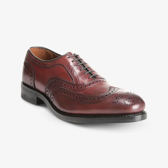 Allen Edmonds McAllister Wingtip Oxford With Dainite Rubber Sole Oxblood Men Oxfords and Derbys