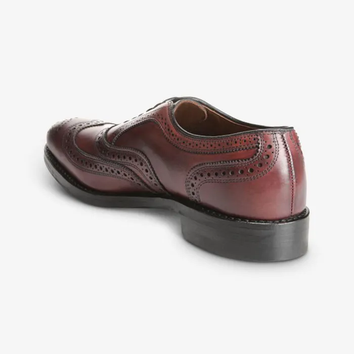 Allen Edmonds McAllister Wingtip Oxford With Dainite Rubber Sole Oxblood Men Oxfords and Derbys