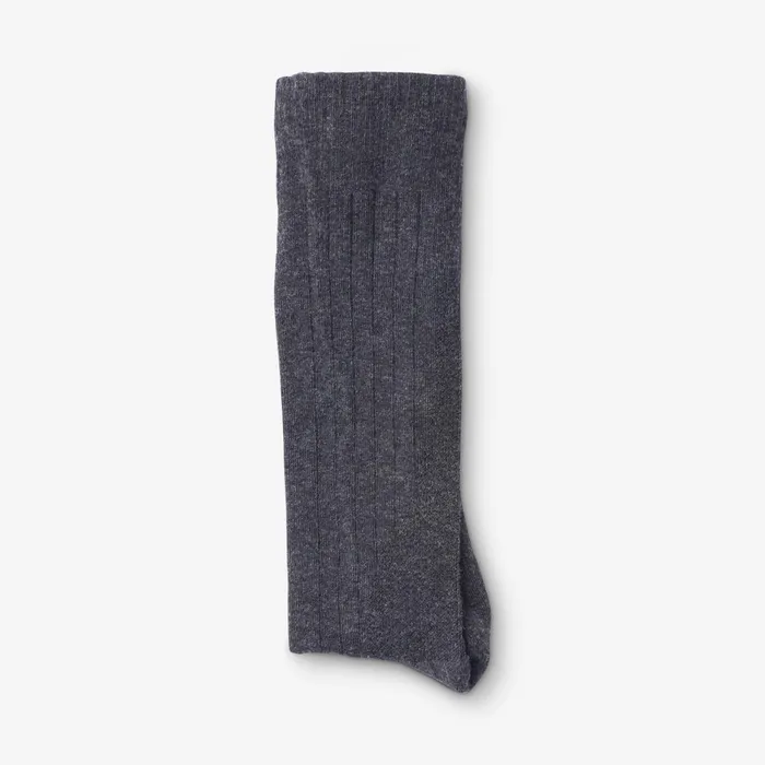 Allen Edmonds MidCalf Cotton Air Dress Socks Charcoal Men Socks