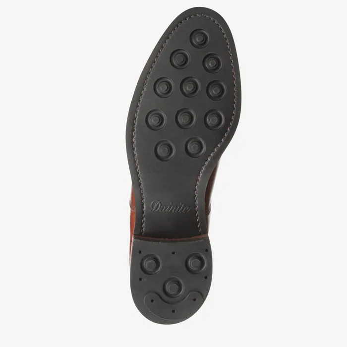 Allen Edmonds Park Avenue CapToe Oxford With Dainite Rubber Sole Dark Chili Men Wide Width Shoes