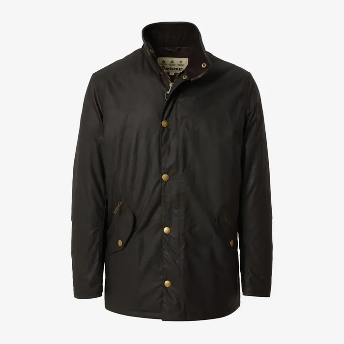 Allen Edmonds Prestbury Waxed Jacket Brown Men Outerwear