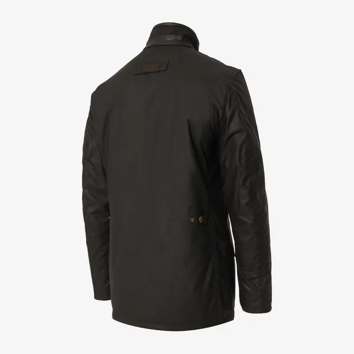 Allen Edmonds Prestbury Waxed Jacket Brown Men Outerwear