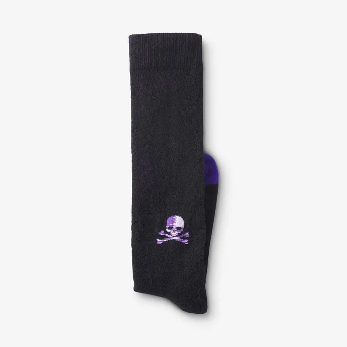 Allen Edmonds Skull and Cross Bones Merino Cool Dress Socks Black Men Socks