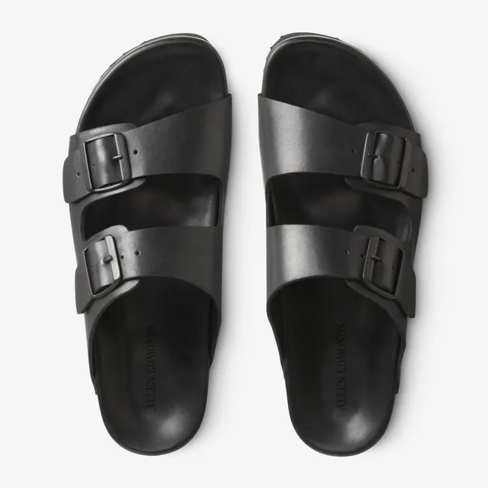 Allen Edmonds Sparrow Sandals Black Men Sandals