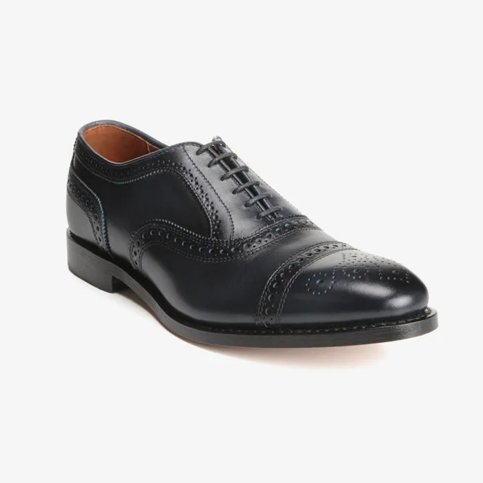 Allen Edmonds Strand CapToe Oxford Midnight Navy Men Oxfords and Derbys