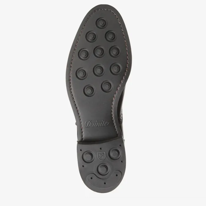 Allen Edmonds Strand CapToe Oxford With Dainite Rubber Sole Black Men Wide Width Shoes