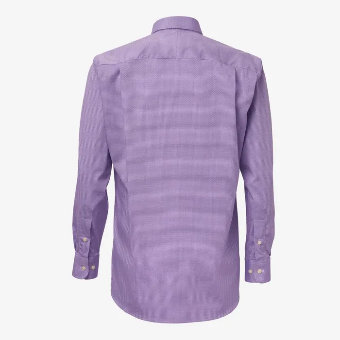 Allen Edmonds Yarn Dye Check Sport Shirt By Gitman Brothers Lavender Men Shirts and Sweaters