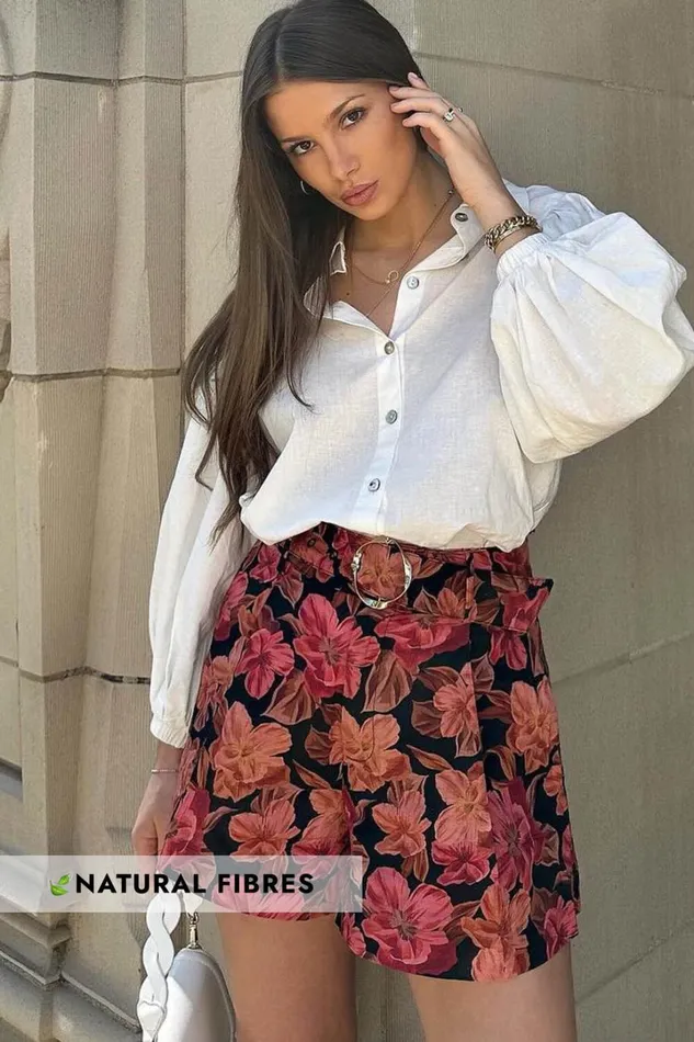 Amalie The Label 8211 Janae Linen Blend Collared Puff Sleeve Button Up Shirt In Ivory Women Showpo Tops Amalie The Label 8211 Janae Linen Blend Collared Puff Sleeve Button Up Shirt In Ivory Women Showpo Tops