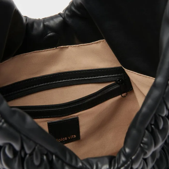 Angie Tote Black Faux Leather Women Dolce Vita Handbags