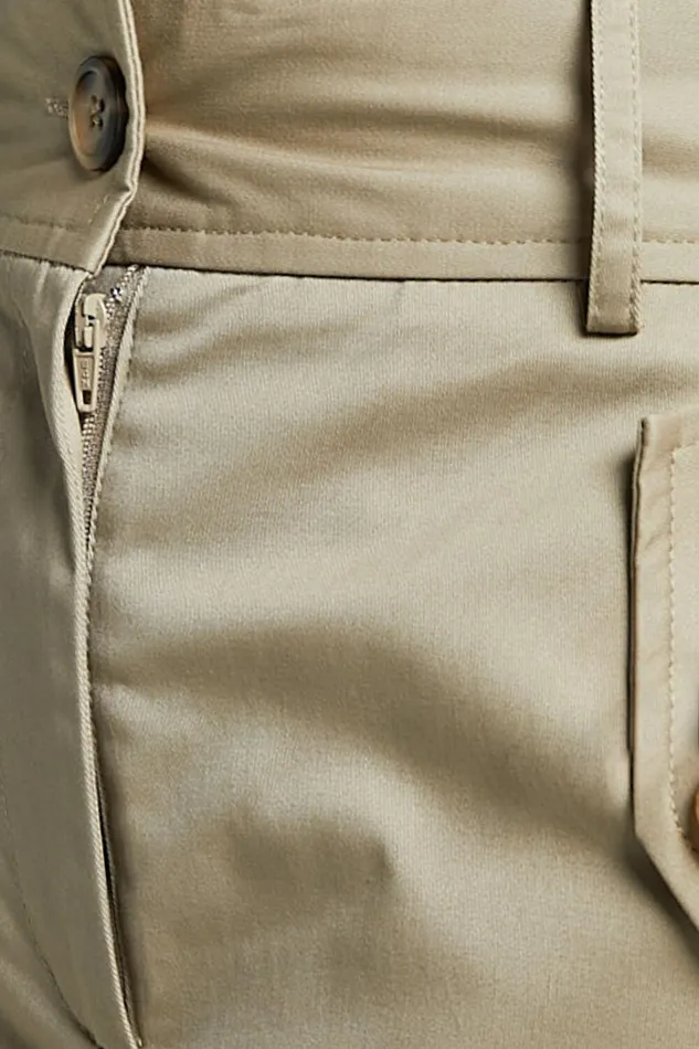 Anna Midi Skirt 8211 High Waisted Cargo In Sand Women Showpo Skirts