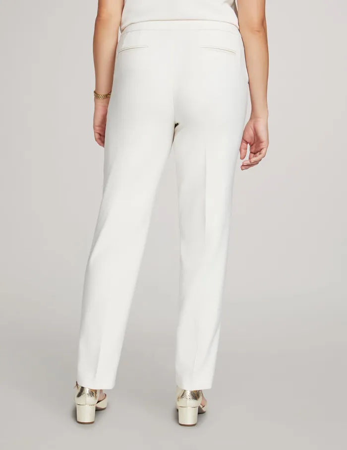 Anne Klein Anne Contour Stretch Bowie Pant Anne White Women Clothing