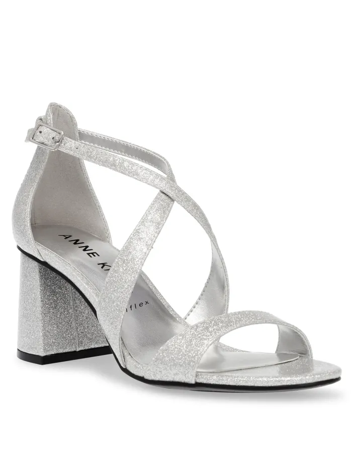 Anne Klein Armaretta Dress Heel Silver Women Shoes