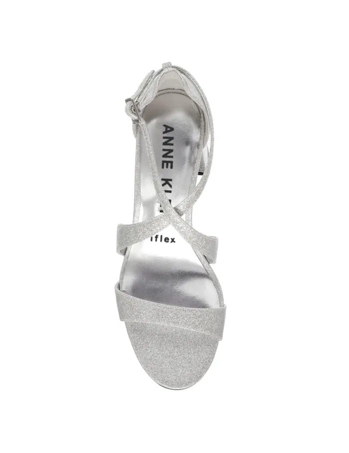 Anne Klein Armaretta Dress Heel Silver Women Shoes