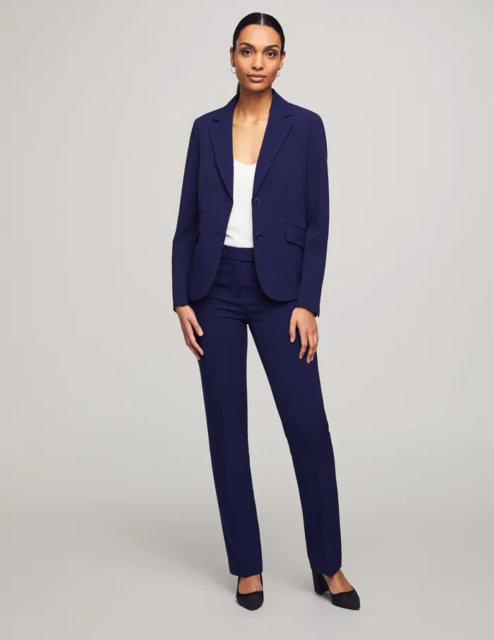 Anne Klein Executive Collection 3Pc Pants And Skirt Suit Set Navy Women Clothing