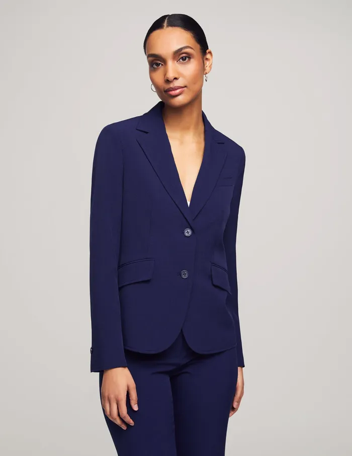 Anne Klein Executive Collection 3Pc Pants And Skirt Suit Set Navy Women Clothing