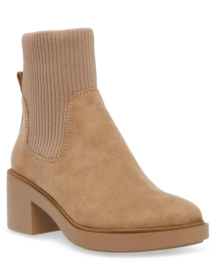 Anne Klein Fenley Bootie Dk Natural Ms Women Shoes