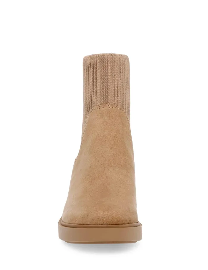 Anne Klein Fenley Bootie Dk Natural Ms Women Shoes