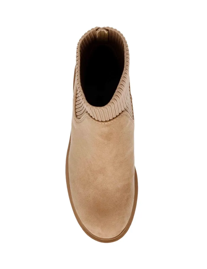 Anne Klein Fenley Bootie Dk Natural Ms Women Shoes