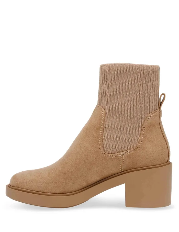 Anne Klein Fenley Bootie Dk Natural Ms Women Shoes