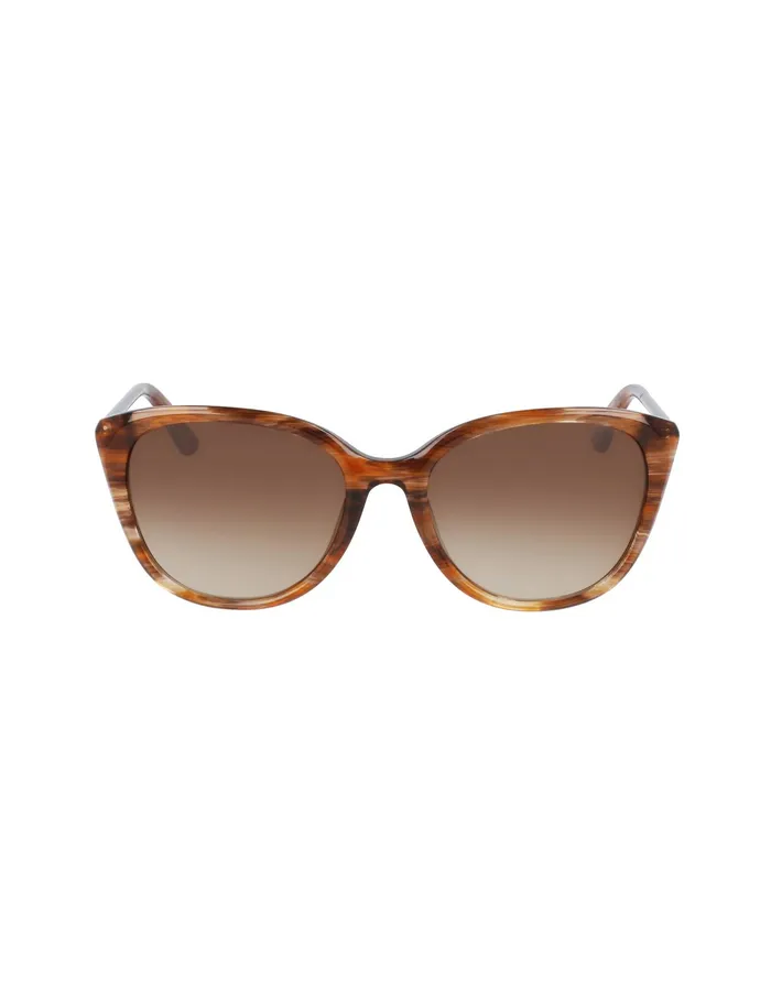 Anne Klein Mocha Cateye Combo Sunglasses Mocha Women Accessories