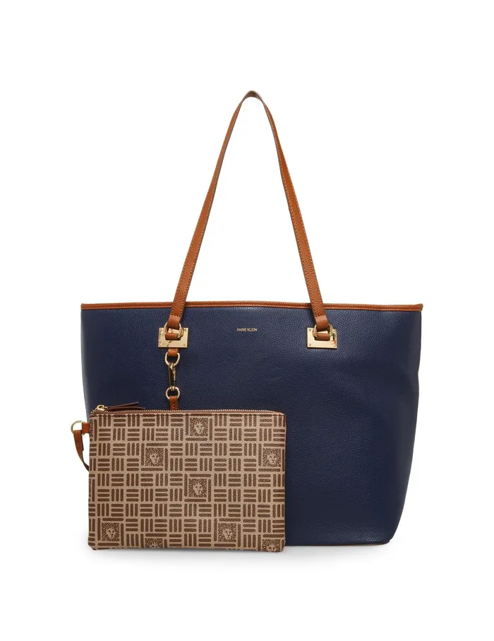 Anne Klein Perfect Work Tote Bag Distant Mountain Women Handbags