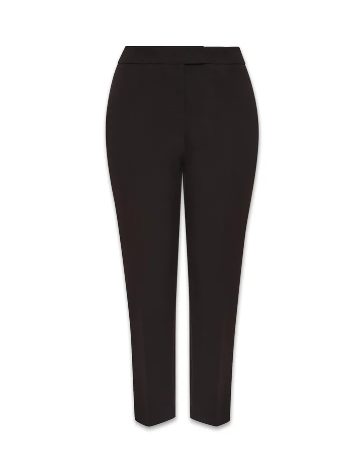 Anne Klein Plus Size Contour Stretch Bowie Pant Anne Black Women Clothing