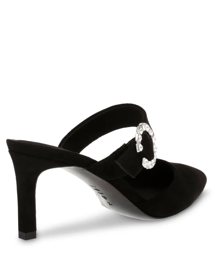 Anne Klein Raddix Crystal Pump Black Women Shoes