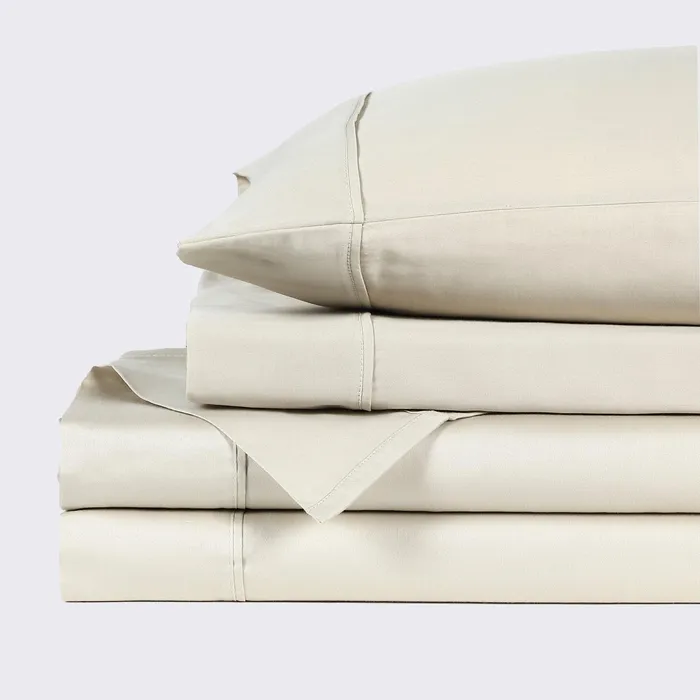 Anne Klein Reverie AntiMicrobial Sheet Set Sand Women Home