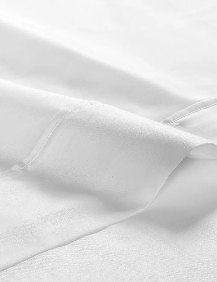 Anne Klein Reverie AntiMicrobial Sheet Set White Women Home