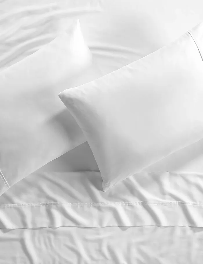 Anne Klein Reverie AntiMicrobial Sheet Set White Women Home