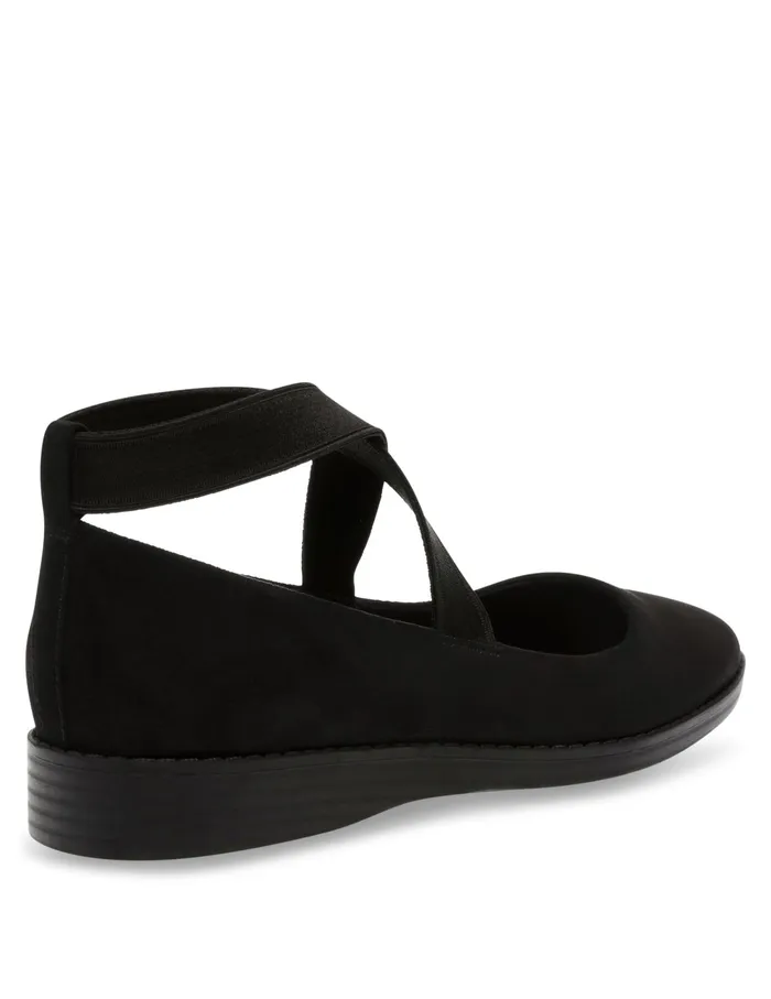Anne Klein Sage Ballet Flat Black Women Shoes