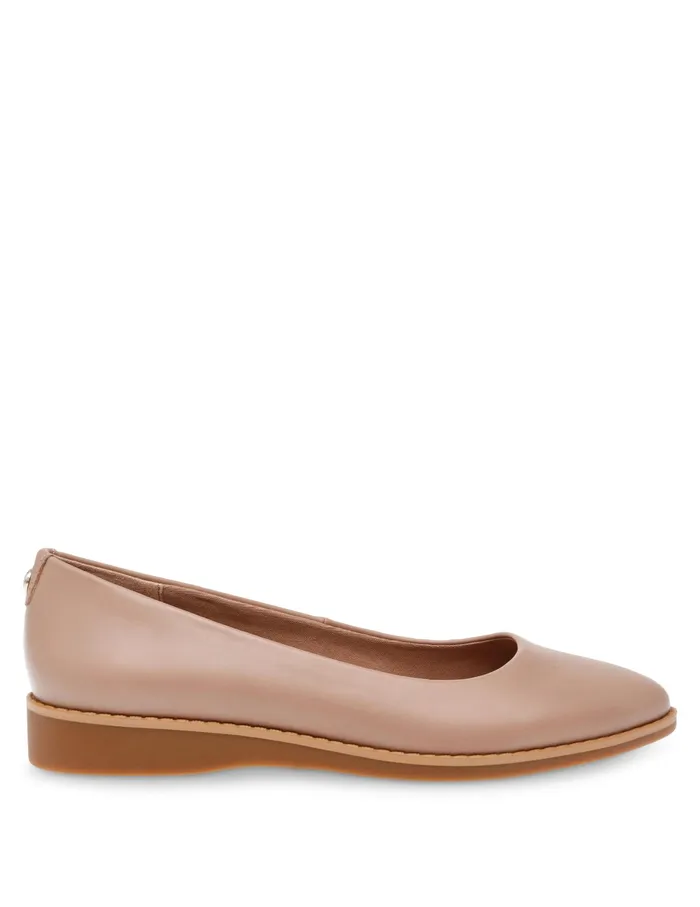 Anne Klein Scheana Flat Tan Women Shoes