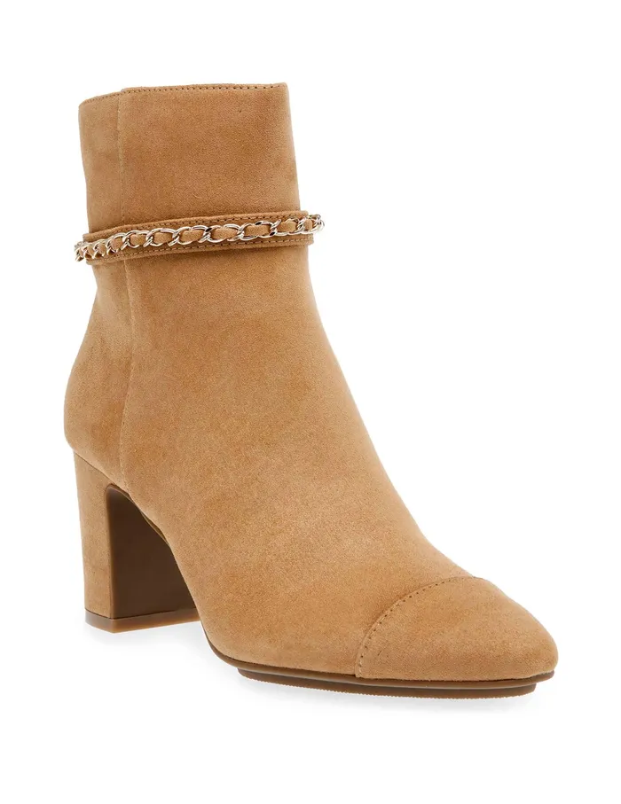Anne Klein Suri Dress Bootie Sand Women Shoes