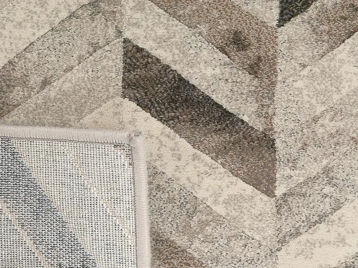 Anne Klein The Illusions Contemporary Geometric Rug Collection Silver Women Home