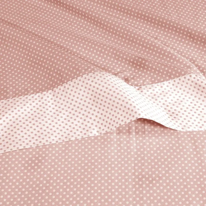 Anne Klein Westhill Dot Sheet Set Blush Women Home