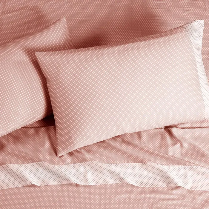 Anne Klein Westhill Dot Sheet Set Blush Women Home
