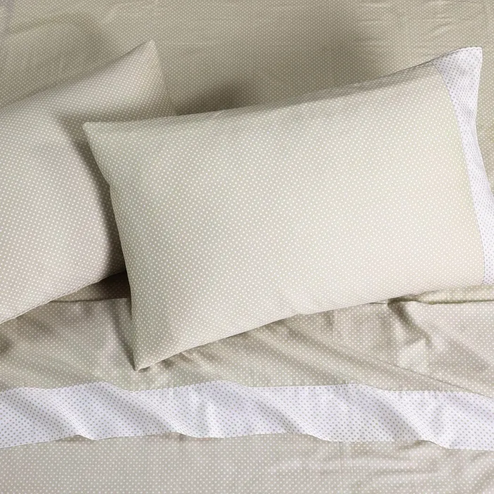 Anne Klein Westhill Dot Sheet Set Oat Women Home