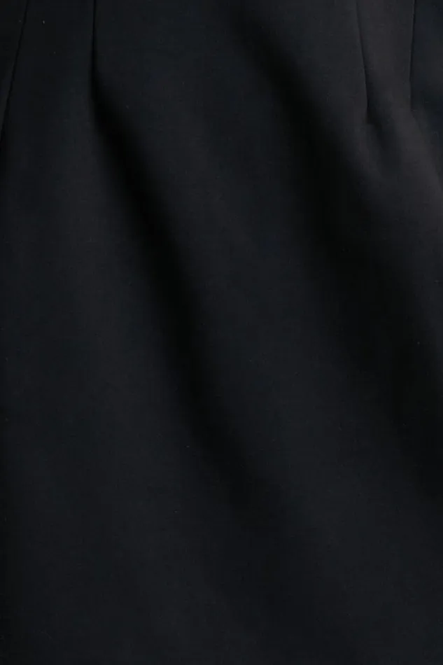 Arabella Mini Dress 8211 Strapless Diamante Trim Structured Dress In Black Women Showpo Dresses