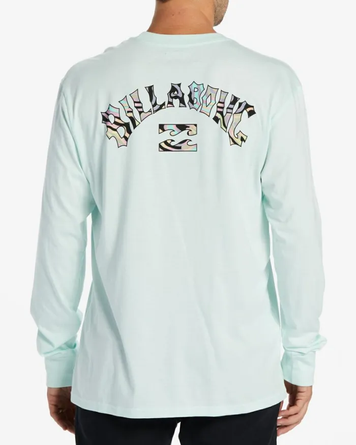 Arch Fill Long Sleeve TShirt Seaglass Men Billabong TShirts