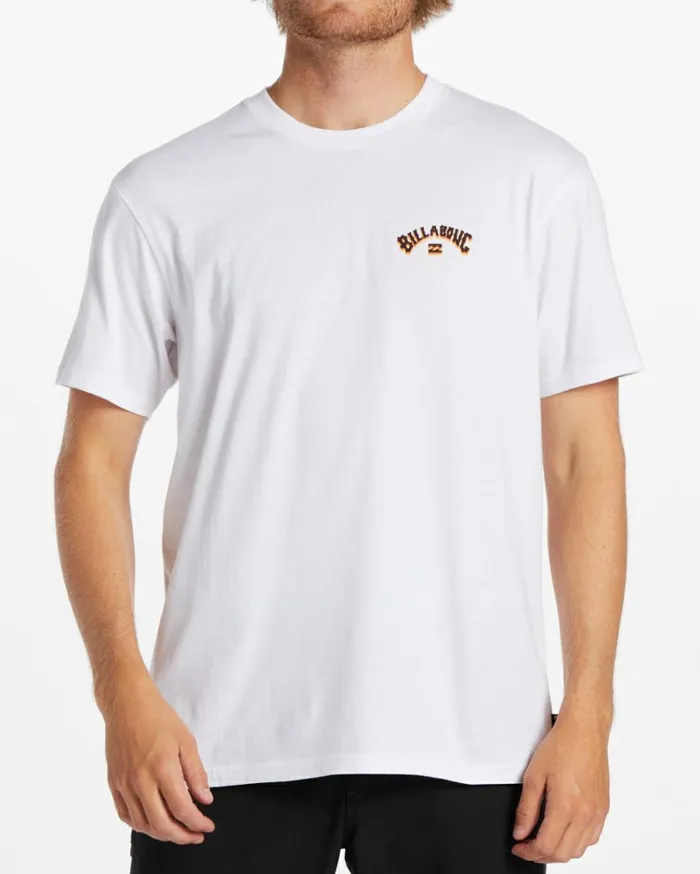 Arch Fill TShirt White Men Billabong TShirts