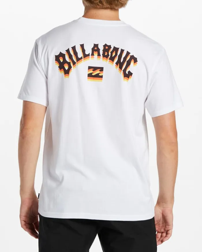 Arch Fill TShirt White Men Billabong TShirts