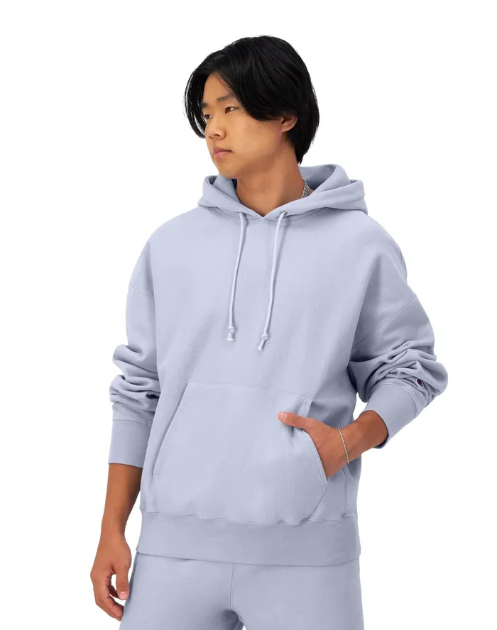 Arena Reverse Weave Hoodie C Patch Washed Starlet Blue Men Champion Hoodies and Sweatshirts Arena Reverse Weave Hoodie C Patch Washed Starlet Blue Men Champion Hoodies and Sweatshirts