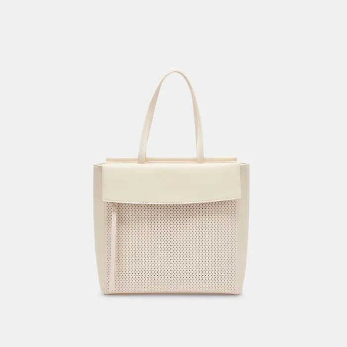 Ariella Tote Ivory Leather Women Dolce Vita Handbags