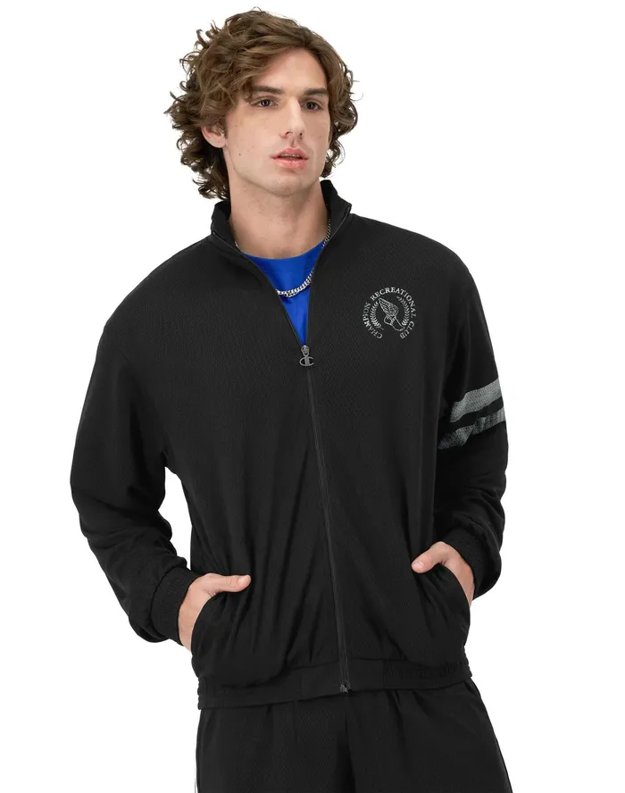 Attack Jacket Rec Club Black Men Champion Jackets
