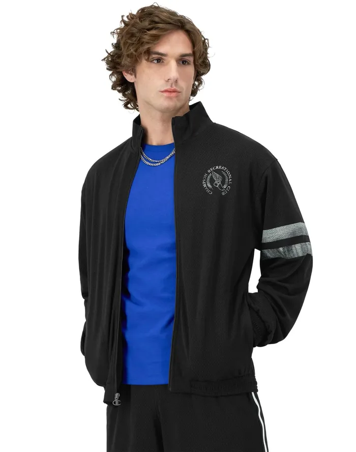 Attack Jacket Rec Club Black Men Champion Jackets