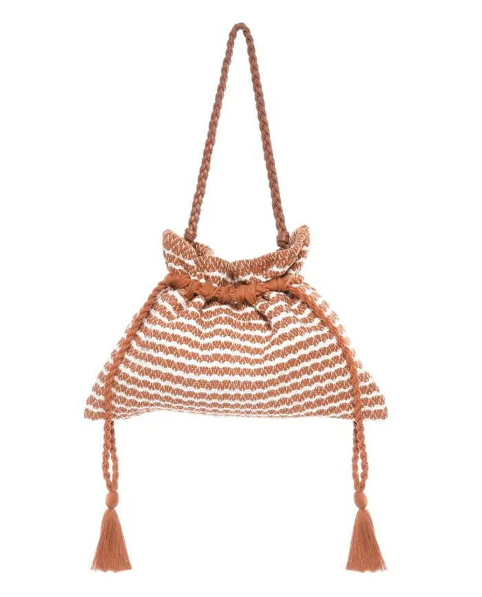 Bags Women039s The Great The Cinched Bag Carmel And Cream
