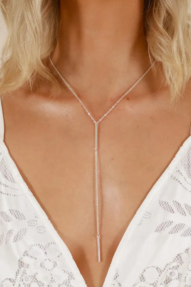 Be With Me Necklace In Silver Women Showpo Gold Plated Jewelry