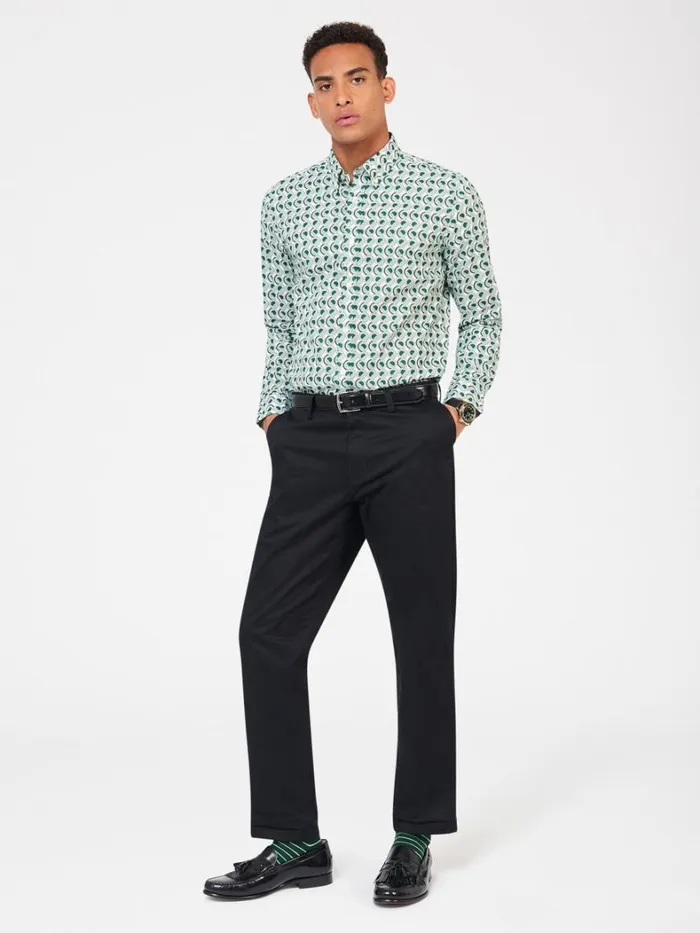 Ben Sherman Archive Print Shirts Men Signature Retro Print Shirt Ben Sherman Archive Print Shirts Men Signature Retro Print Shirt