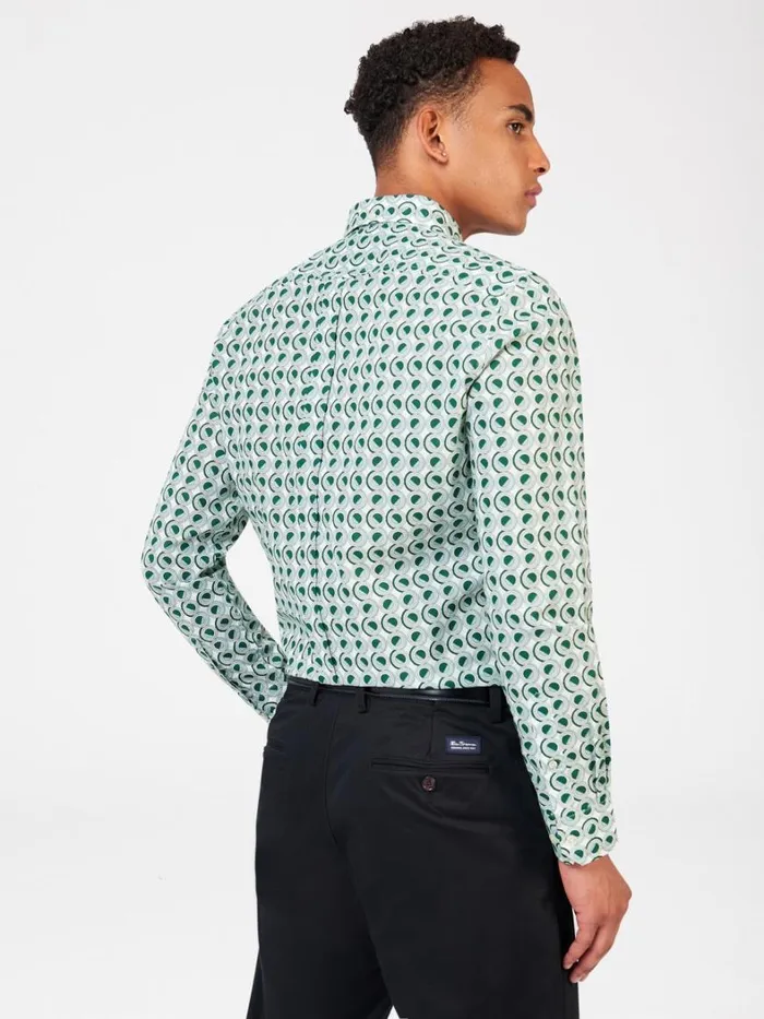 Ben Sherman Archive Print Shirts Men Signature Retro Print Shirt Ben Sherman Archive Print Shirts Men Signature Retro Print Shirt